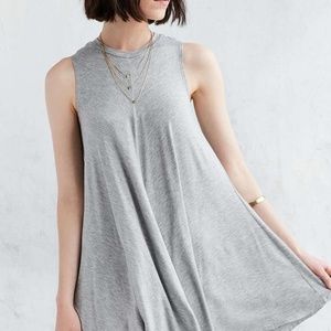 Silence Noise Grey Swingy Tank Dress